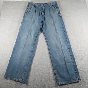 Vintage Nautica Carpenter Jeans Men's Size 32x32 Baggy Wide Leg Hip Hop Retro